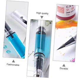 DOITOOL 4sets Refillable Brush Pen Set Water Brush for Calligraphy Art Durable Student Writing Stationery for Beginners Advanced Learners Portable Versatile 2pcs*4