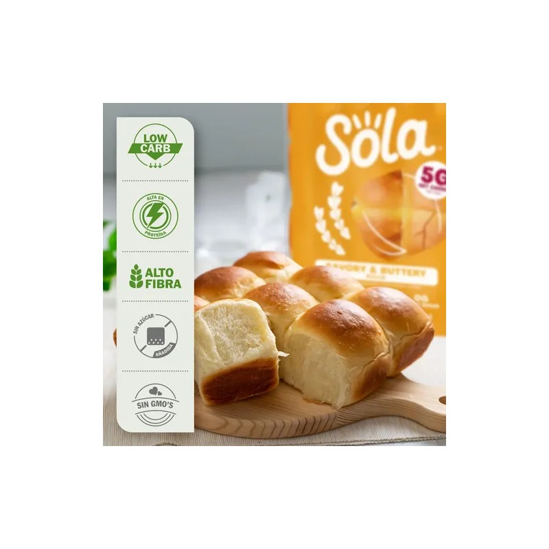 Panecillos Hawaianos Sola, Sin Azúcar Añadida, 60 Calorías
