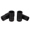 5pcs Lug Nut Extractor Tool 1/2in Drive Metric 17 19