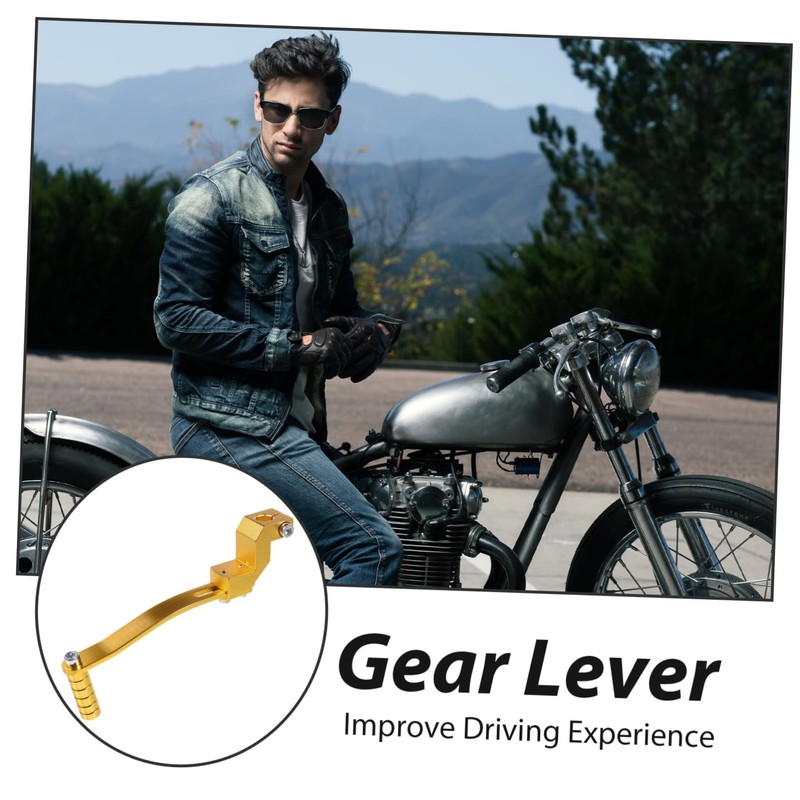 Ciieeo Motorcycle Gear Shift Lever Durable Alloy Bike Shift Pedal