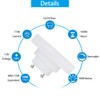 DAILY HIOO GU24 LED Light Bulb, Ultra Mini Squat GU24