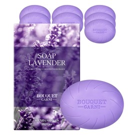 Bouquet Garni Deep Lavender Soap, 90g, Set of 8