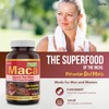 Herba Organic Red Maca Capsules for Women – 500mg, 150