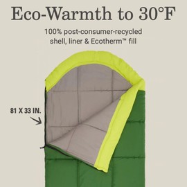 Coleman Arch Bay 30F Sleeping Bag Rock C001