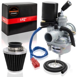 1PZ C19-AF1 19mm 2 Stroke Carburetor Carb Replacement for Yamaha Jog50 Jog90 2 Stroke Dinli 50cc 70cc 90cc 100cc 110cc ATV Quad Carb Dino Jp Beast Helix DL603