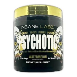 Insane Labz Cafeína Psychotic Gold Polvo                                                                                                              