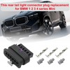 HAFRILY Rear Tail Light Connector Plug for BWM Mini 61132359993