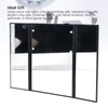 3 Folds Lighted Vanity Makeup Mirror LED Light Table Mirror