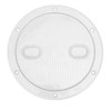 Deck Plate, 6in Deck Plate Inspection Hatch Cover Round White