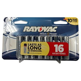 Rayovac 16 Pack Aa Batteries E-E51782 16 Pack Aa Batteries
