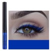 Coloured Eyeliner, Matte Liquid Eyeliner, Blue Eyeliner Long-Lasting Waterproof Liquid