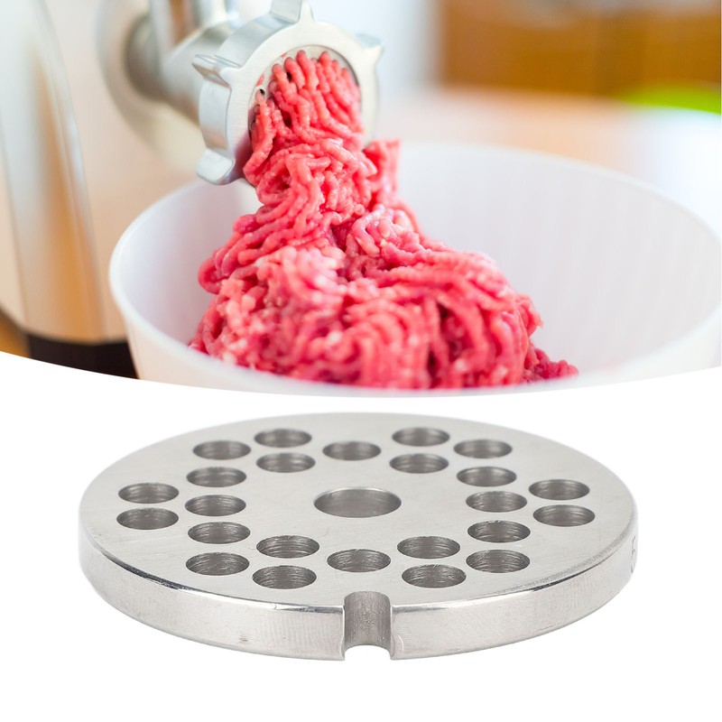 2pcs Meat Grinder Plate Disc Blade Sharpness Blade Rustproof Reusable