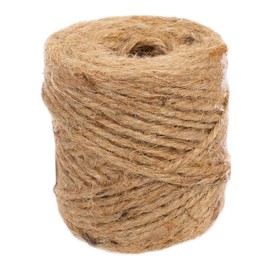 150 Foot Coil of All-Natural 3 Ply Jute Twine (Brown)