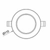 10W White Dimmable Tri Color High Efficiency Low Profile LED