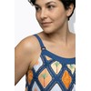 Ulla Popken Tankini, Enya, Hawaiian Chess Set, Blu Balena, 46-48