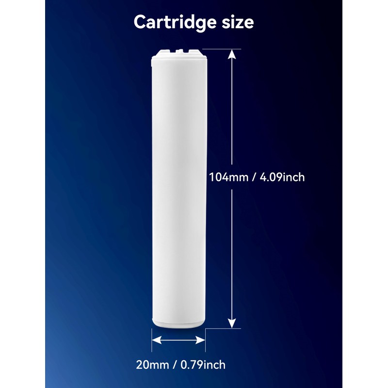 Magichome 2Pack Shower Filter Replacement Cartridges, Shower Head Filter for