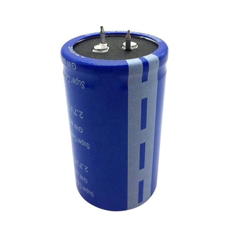 TOKERU 2Pcs 2.7V 500F Farad Capacitor 60x35mm Low ESR High