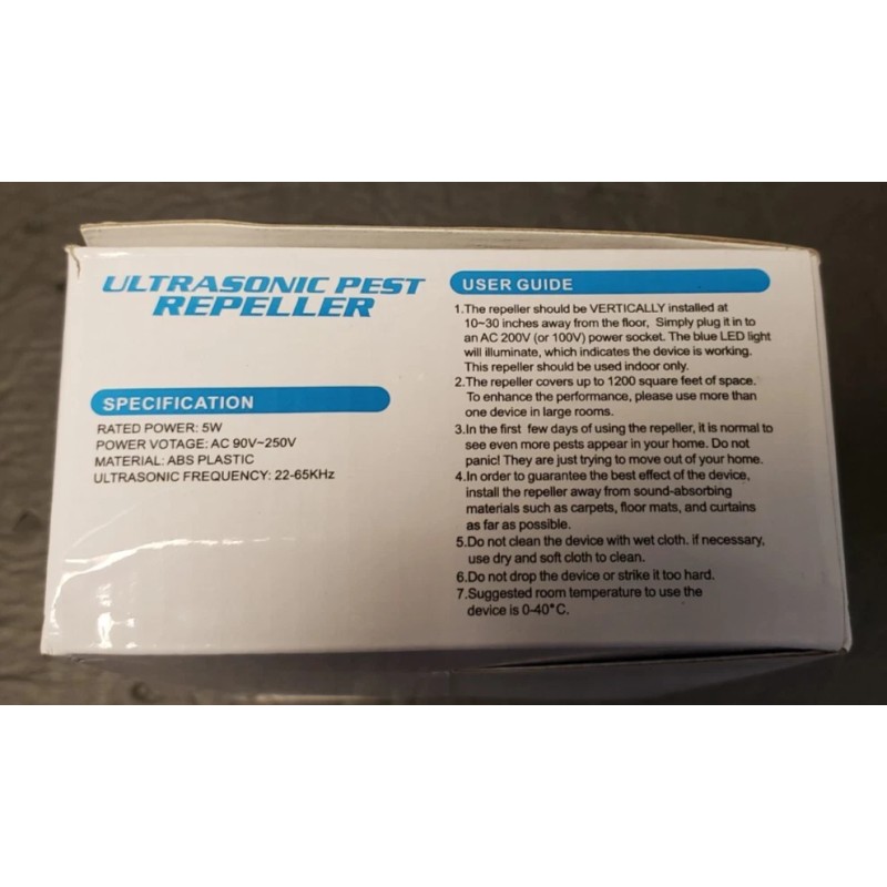 All Access Trading Ultrasonic Pest Repeller 4 Lot Electronic Control