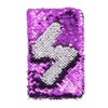 A6 Reversible Sequin Glitter Sparkly Notebook Diary Purple