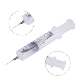 4 Pack 100ml Syringes with 55.1 Inch Tube and Needles 14G 1.5”, Sterile Syringe Individually Packaged for Labs, Liquid Measuring,Oil or Glue Applicator