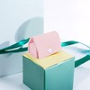 BITETH: Compact Velvet Ring Box with Plush Interior and Exterior