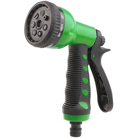 Royal Gardineer Garden Hose Shower: Garden Hose Shower Set with 9 Jet Settings and 3 Adapters (Garden Hose Accessories, Garden Shower, Lawn Sprinkler)