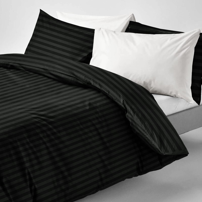 Imperial Rooms Duvet Cover Sets – Stripes Satin Quilt Cover