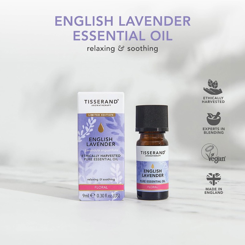 Tisserand Aromatherapy | English Lavender | 100% Natural Pure Essential