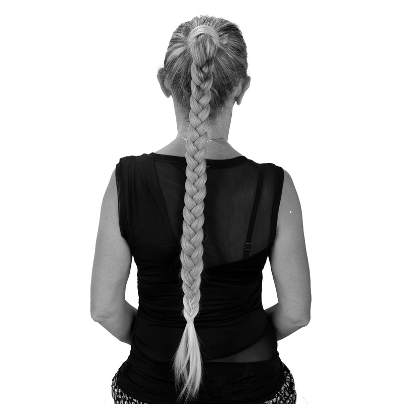 CAISHA 30" Hair Piece Ponytail Hair Extensions Braid For Braiding