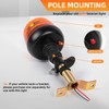 Qiping LED Beacon, 12 V/24 V Car Warning Light, Orange