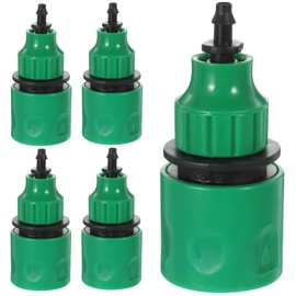 Yardwe 5 Pieces Plastic Hose Connectors 4/7 and 8/11 Irrigation Sprinkler Connection Garden Irrigation System Accessories