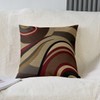 Pack of 2 Geometric Decorative Throw Pillow Covers, Soft Stripe