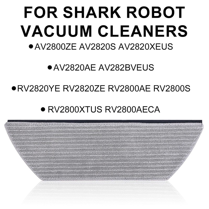 6pcs Replacement Mop Pads Compatible with Shark AV2800ZE RV2820YE RV2820ZE