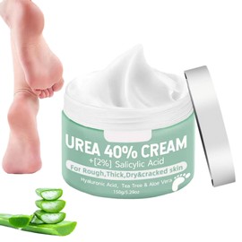 Urea Cream 40 Percent for Feet - Urea Foot Cream - Callus and Dead Skin Remover, Deeply Moisturize, Repair Dry, Cracked, Rough Skin of Heel, Elbow and Knee 150g