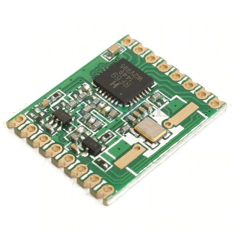 TECNOIOT RFM69HW 433MHz + RFM12B HopeRF Wireless Transceiver RFM69HW-433S2 Pack