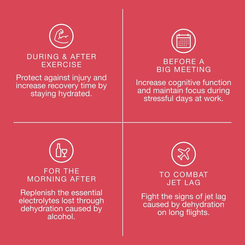 fourfive Hydrate Electrolytes - Essential Electrolytes & Vitamins with Magnesium