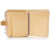 L Shape Zipper Bifold Wallet
