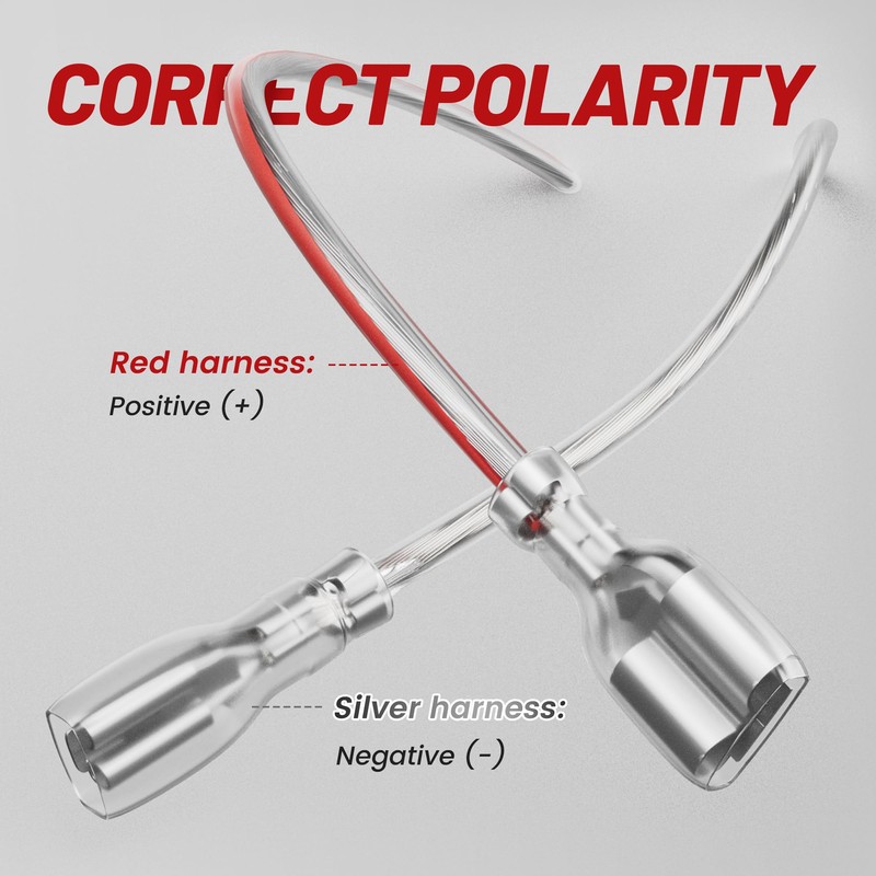 RED WOLF Car Dash Tweeter Speaker Wiring Harness Select for