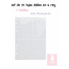 Kmart Hojas Protectoras Para Pc Binder A5 4 Pocket 25