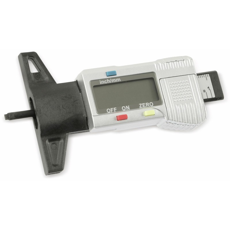 Tyre Tread Depth Gauge Profile Gauge Digital 0-25.4 mm LC