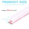 Door Weather Stripping Seal Strip - Self-Adhesive Rubber Soundproofing Weatherstrip