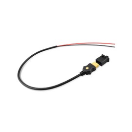 Quwfesudy 1903017 Electric Downrigger Battery End Cable Fit for Reliable Deep Water Trolling Black, 3 Foot Duty Power Cord