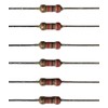 2.7K Ohm Resistors, ¼ Watt, 5% Tolerance, Pack of 25
