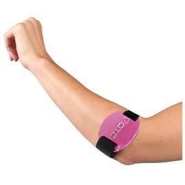OTC Forearm Compression Strap for Tennis Elbow, Golfers Elbow, Recovery, Pink, Adjustable/Universal