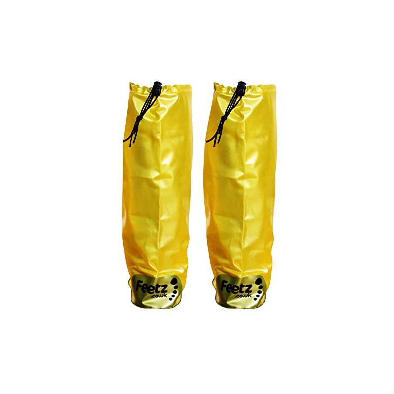 Feetz Pocket Wellies (Medium (UK 6-8), Yellow)