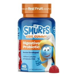 Gomitas Smurfs Pre Y Probióticos Apoyo Digestivo Niños