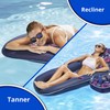 Aqua Campania Ultimate 2-in-1 Pool Float Lounge – Extra Large