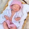 Yokyyi Lifelike Full Silicone Baby Doll,13 Inch Reborn Baby Dolls