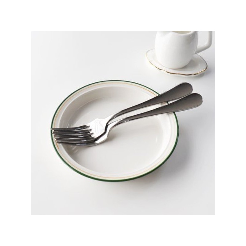 (10x10) Domestic Stainless Steel Gable Dessert Fork 2P / (텐바이텐)국산