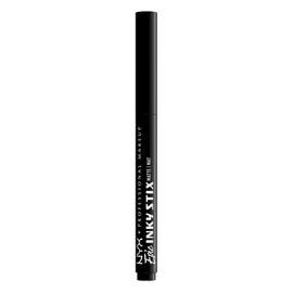 NYX Professional Makeup, Epic Inky Stix. Delineador de ojos en barra. A prueba de agua con textura cremosa. Dura hasta 24H. Fórmula vegana - Tono: Black Screen (negro mate), 0.1 gr